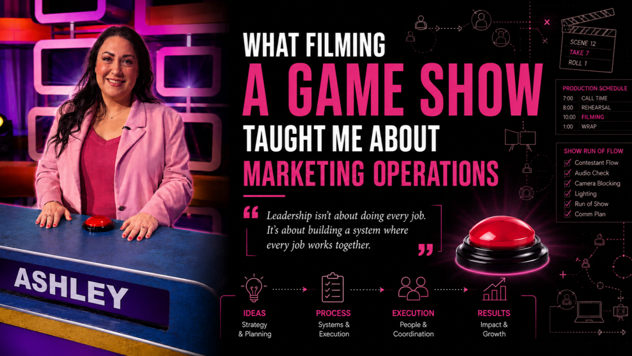 What Filming a Game Show Taught Me About Marketing Operations
