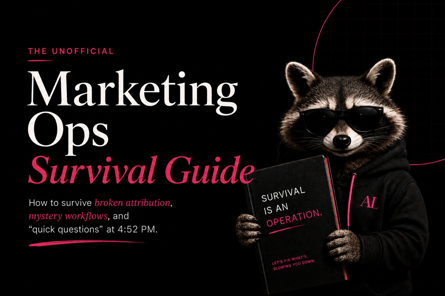 The Unofficial Marketing Ops Survival Guide cover